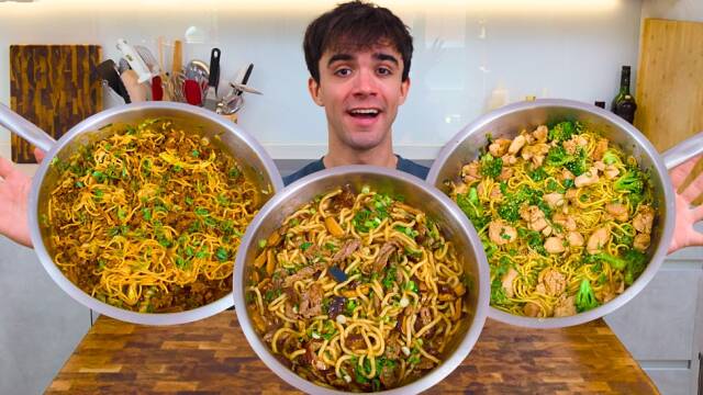Cómo hacer cualquier plato de noodles (sin receta) recipe thumbnail