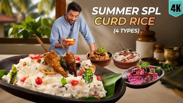Summer Special Curd Rice 4 Types by Chef Ranveer Brar recipe thumbnail