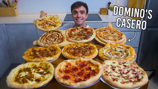 10 Recetas de Pizza Casera Estilo Domino's desde Cero recipe thumbnail