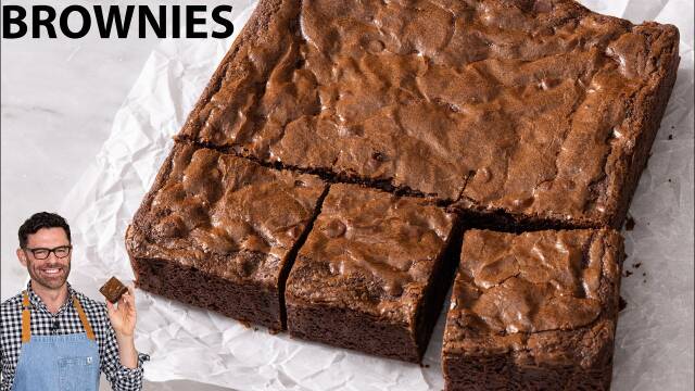 The Best Brownie Recipe with Chocolate Chips recipe thumbnail