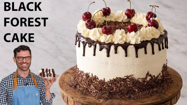 Amazing Black Forest Cake Recipe recipe thumbnail