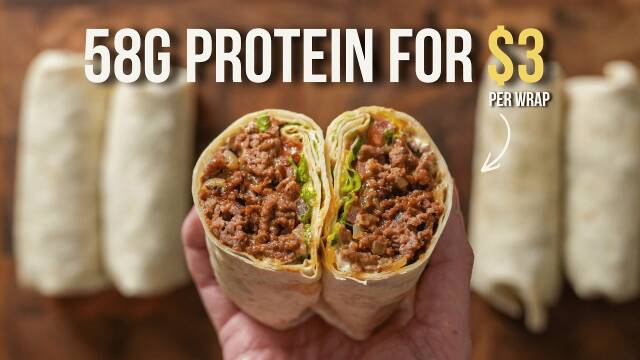 Chopped Cheese Wraps for Meal Prep recipe thumbnail