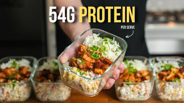 Mexican Street Corn Chicken Meal Prep recipe thumbnail
