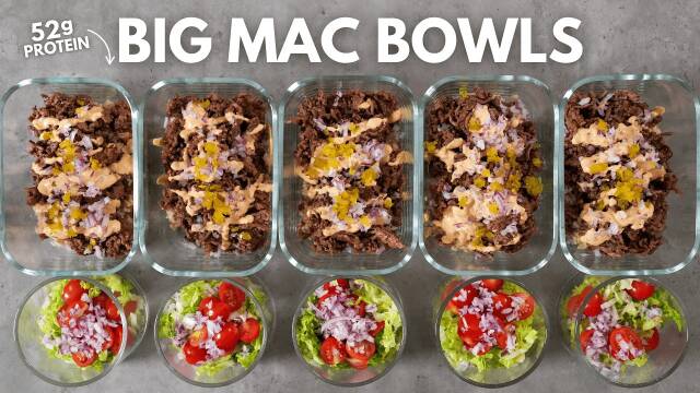 Big Mac Bowls for Fat Loss & Muscle Gain recipe thumbnail