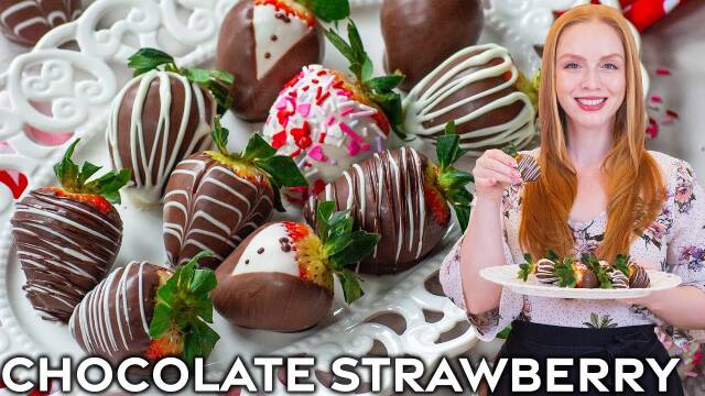 Chocolate Covered Strawberries recipe thumbnail