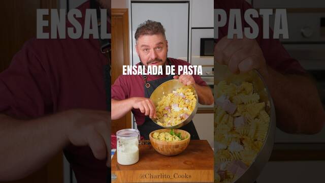 Foto de la receta Ensalada de pasta 100% personalizable