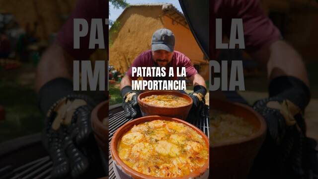 Foto de la receta Patatas a la importancia en cazuela de barro