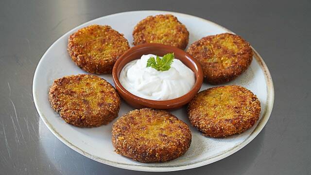 Foto de la receta Tortitas de berenjena fáciles y deliciosas