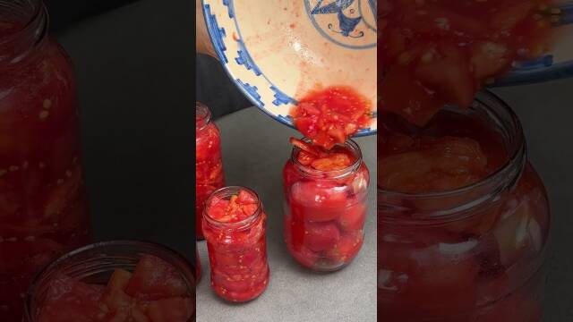 Foto de la receta Cómo hacer tomates en conserva