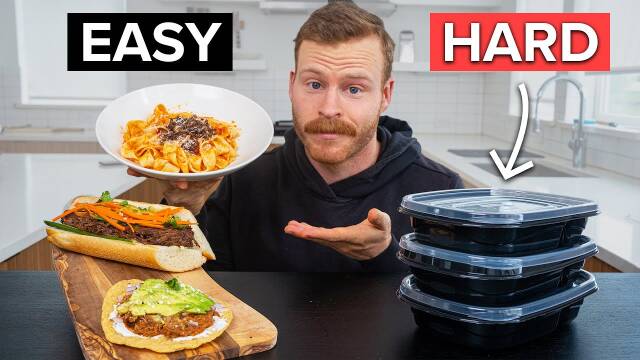 Braised Shredded Beef Meal Prep recipe thumbnail
