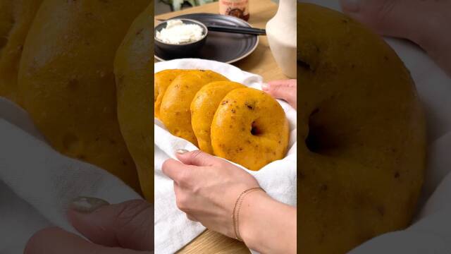 Crispy Chilli Oil Bagels recipe thumbnail