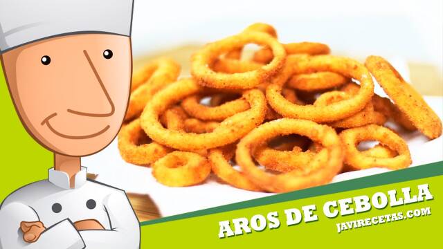 Foto de la receta Aros de Cebolla rebozados y fritos - Javi Recetas