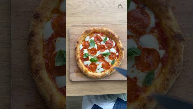 Foto de la receta Pizza de 72 horas con masa fermentada
