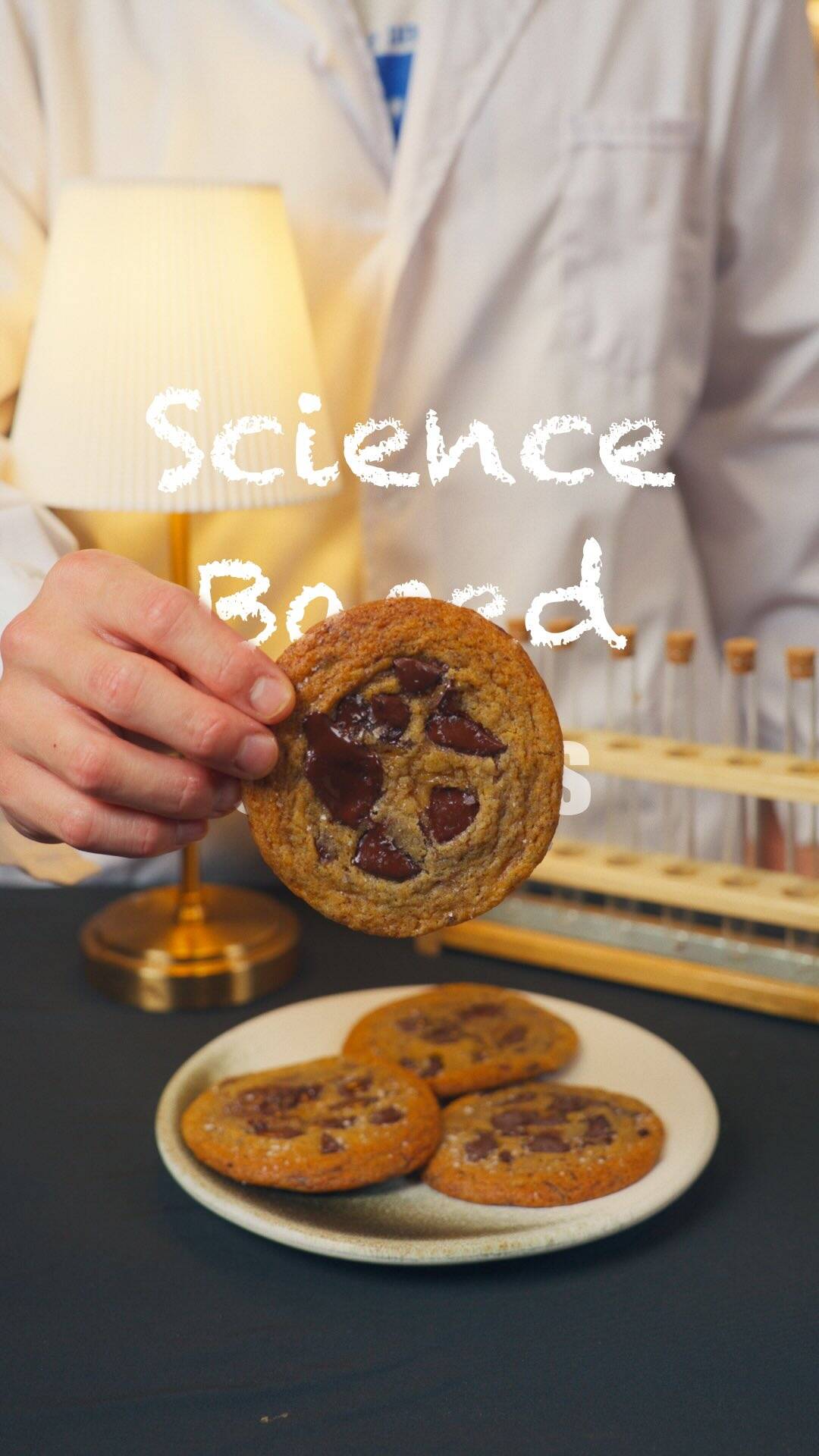Brown Butter Chocolate Chunk Cookies with Golden Syrup recipe thumbnail
