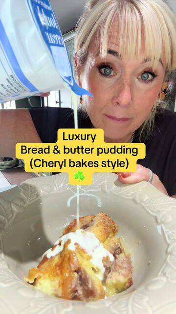 Cream Cheese Bread and Butter Pudding with Sultanas recipe thumbnail