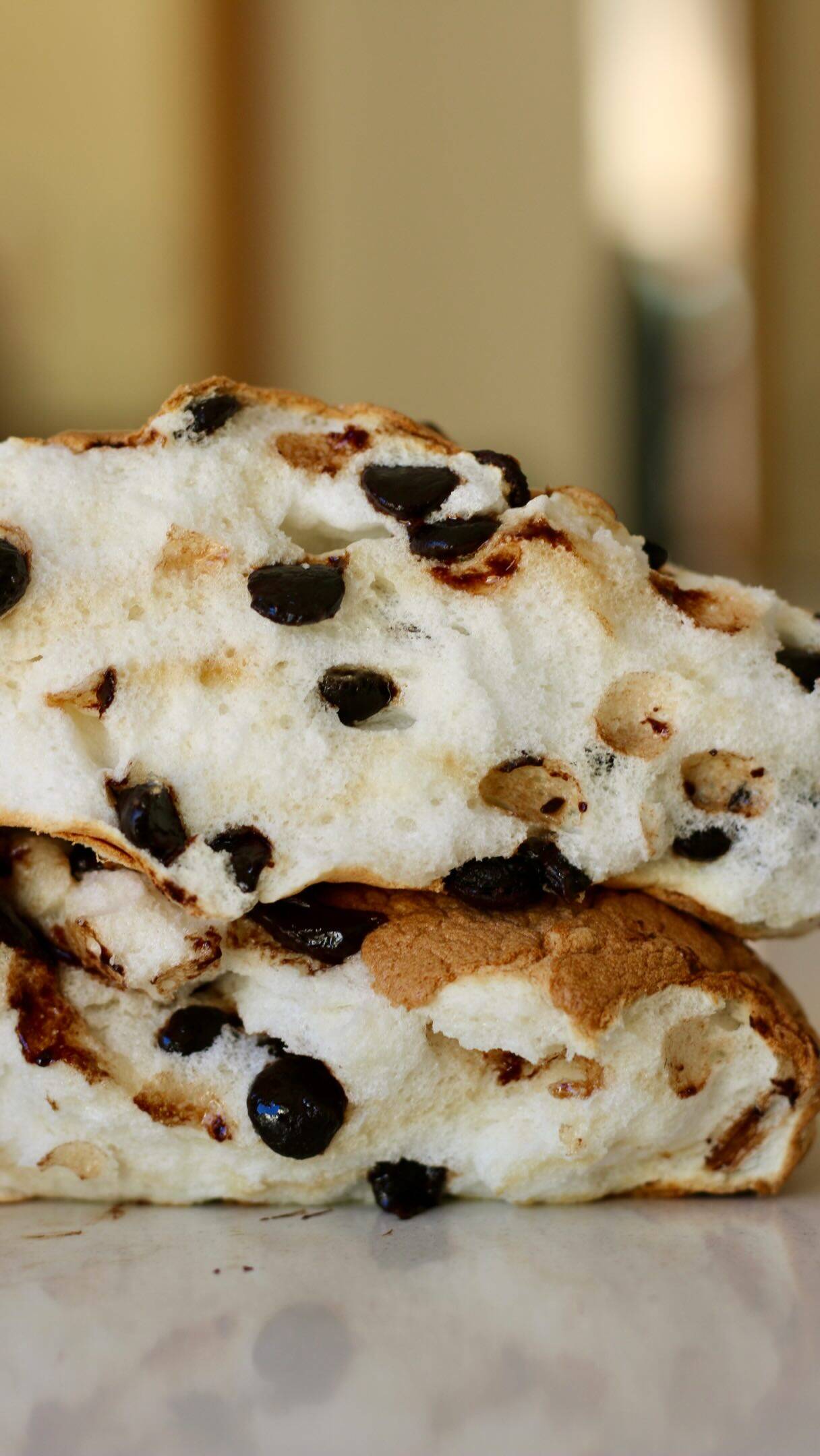 Foto de la receta Bizcocho esponjoso de claras con chocolate al horno