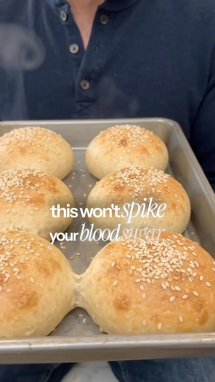 Fluffy Flourless Avocado Potato Buns, Baked recipe thumbnail