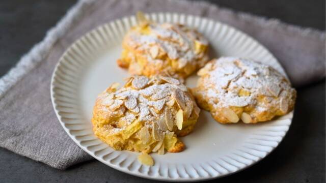 Foto de la receta Baked Apple Fritters in 30 minutes! Quick and Easy Evening Snack with Apples!