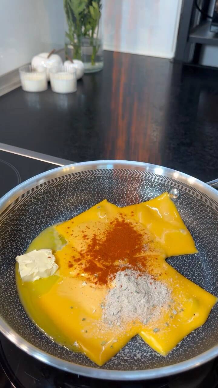 Cheesy Instant Noodles with Milk and Chili Flakes recipe thumbnail