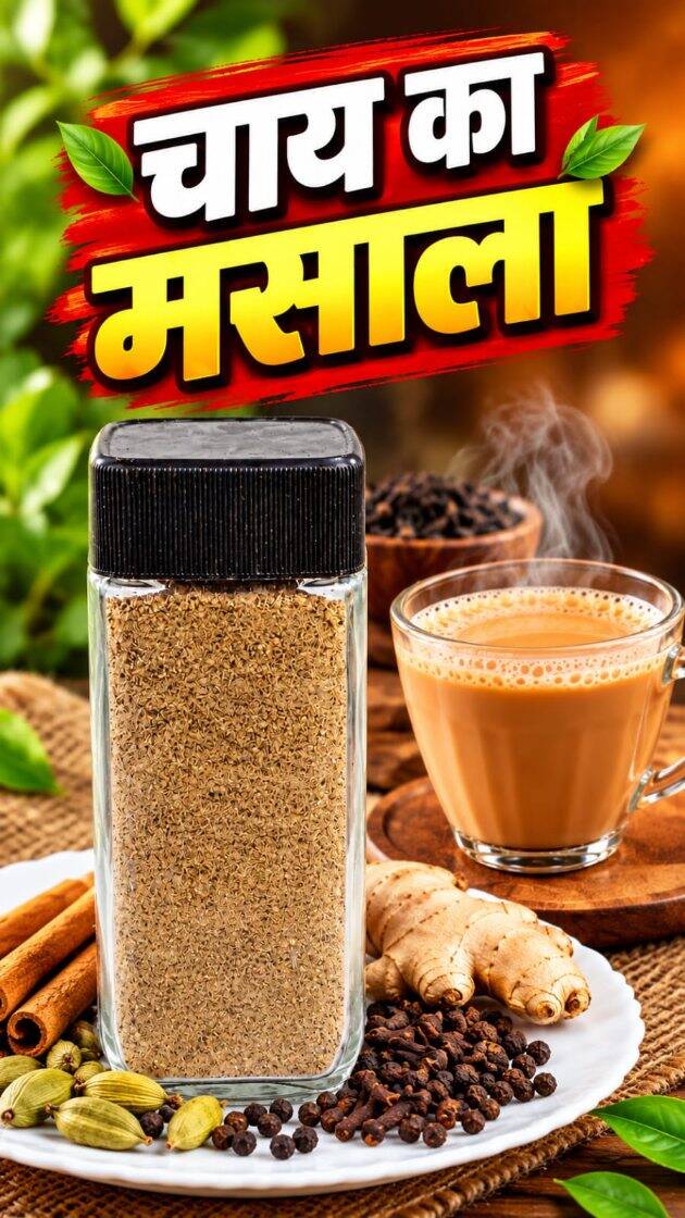 Foto de la receta Masala para té con cardamomo, clavo y canela
