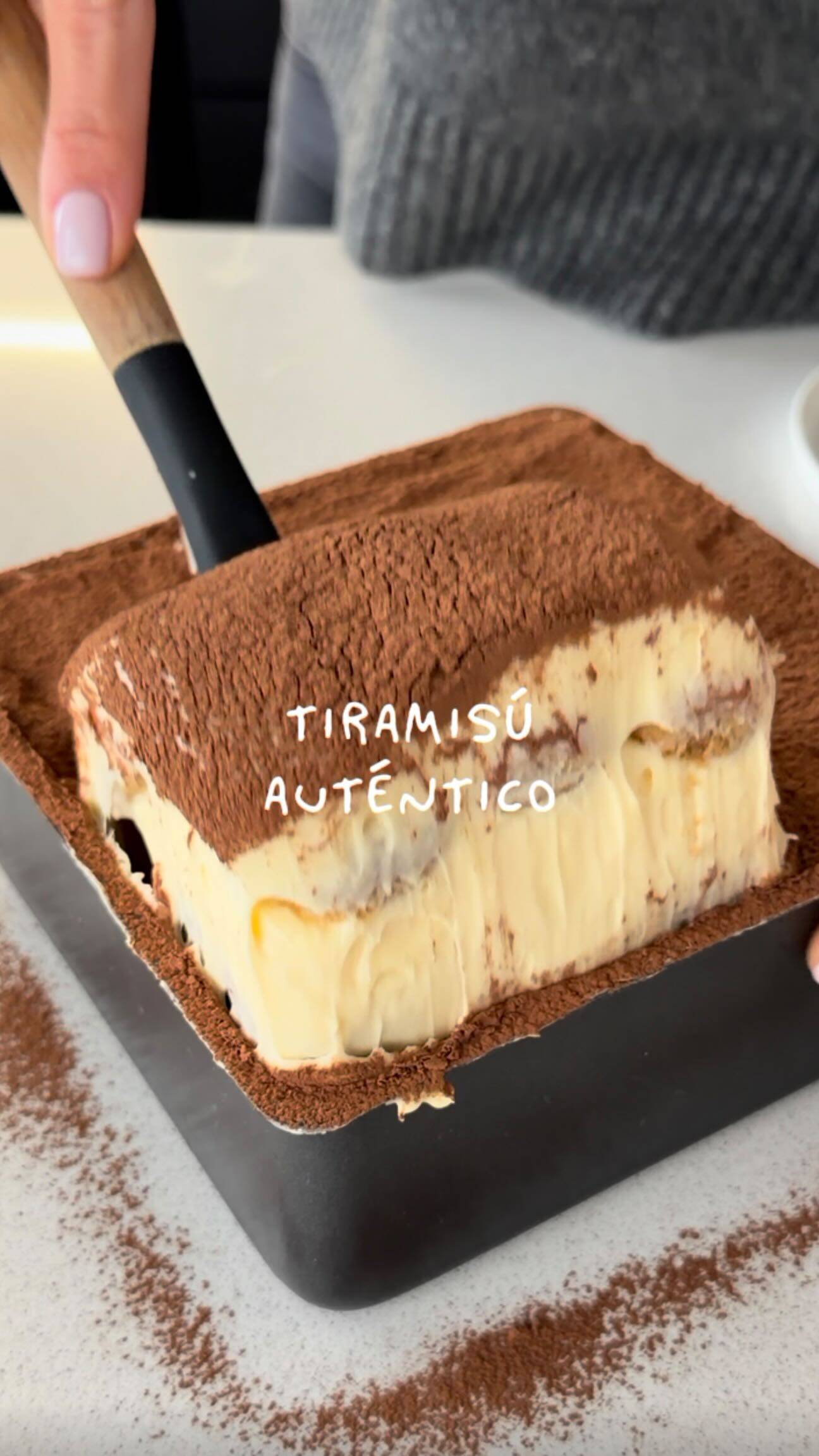Foto de la receta Tiramisú tradicional de la nonna con mascarpone