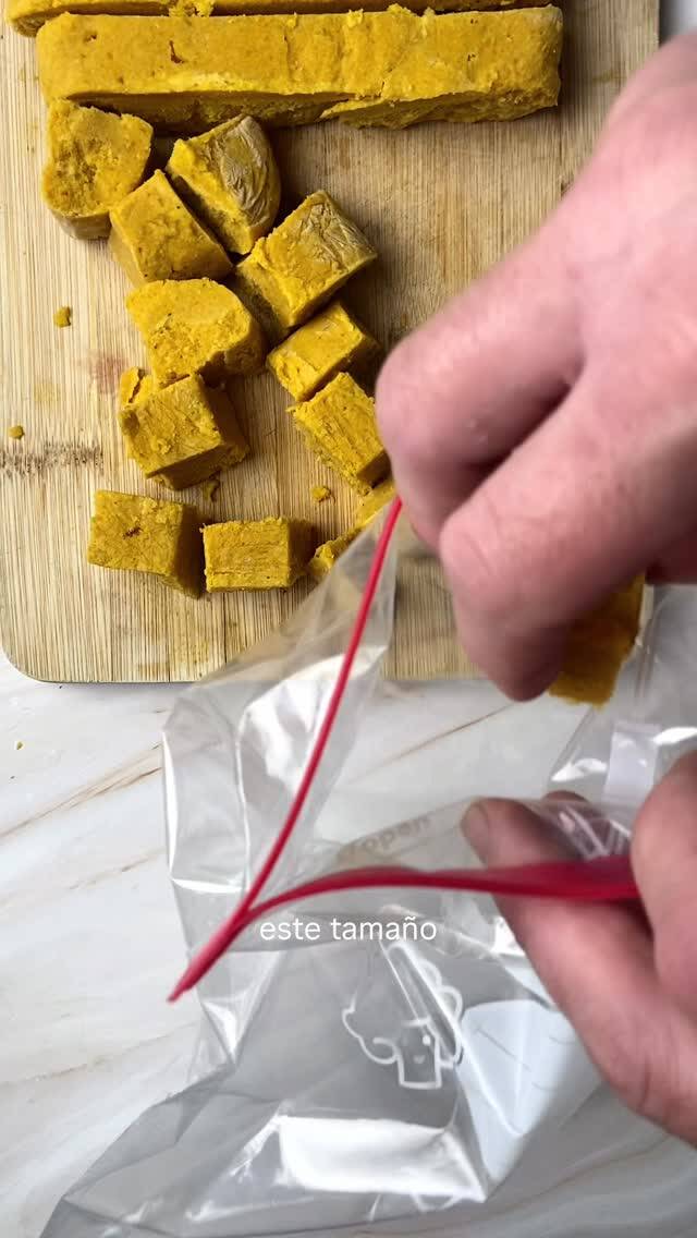 Foto de la receta Pastillas de caldo caseras de verduras y pollo
