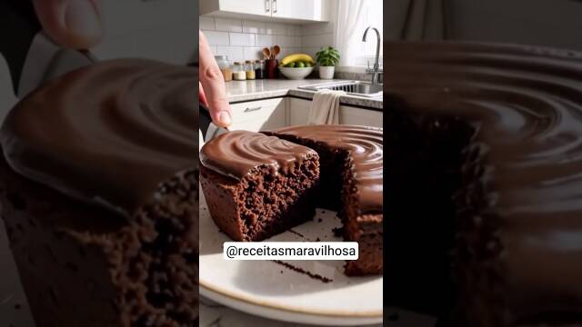 Foto de la receta Pastel de chocolate con aguacate al horno