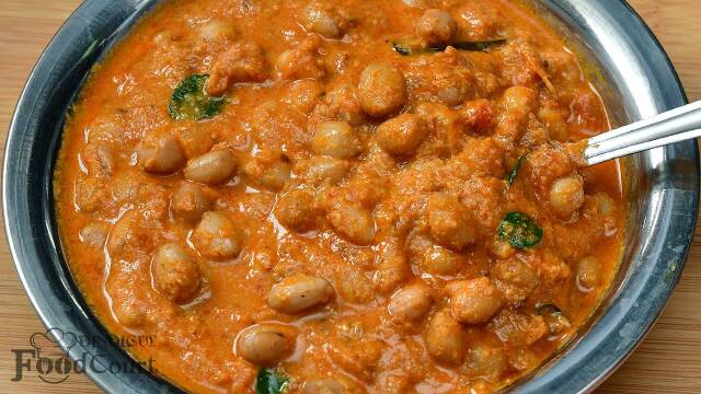Peanut Gravy for Rice, Chapati/ Peanut Curry Recipe recipe thumbnail