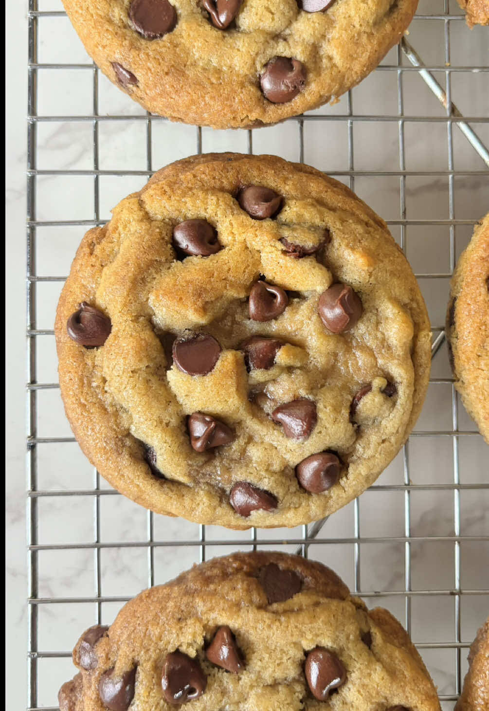 Foto de la receta Galletas con chispas de chocolate, masa congelada