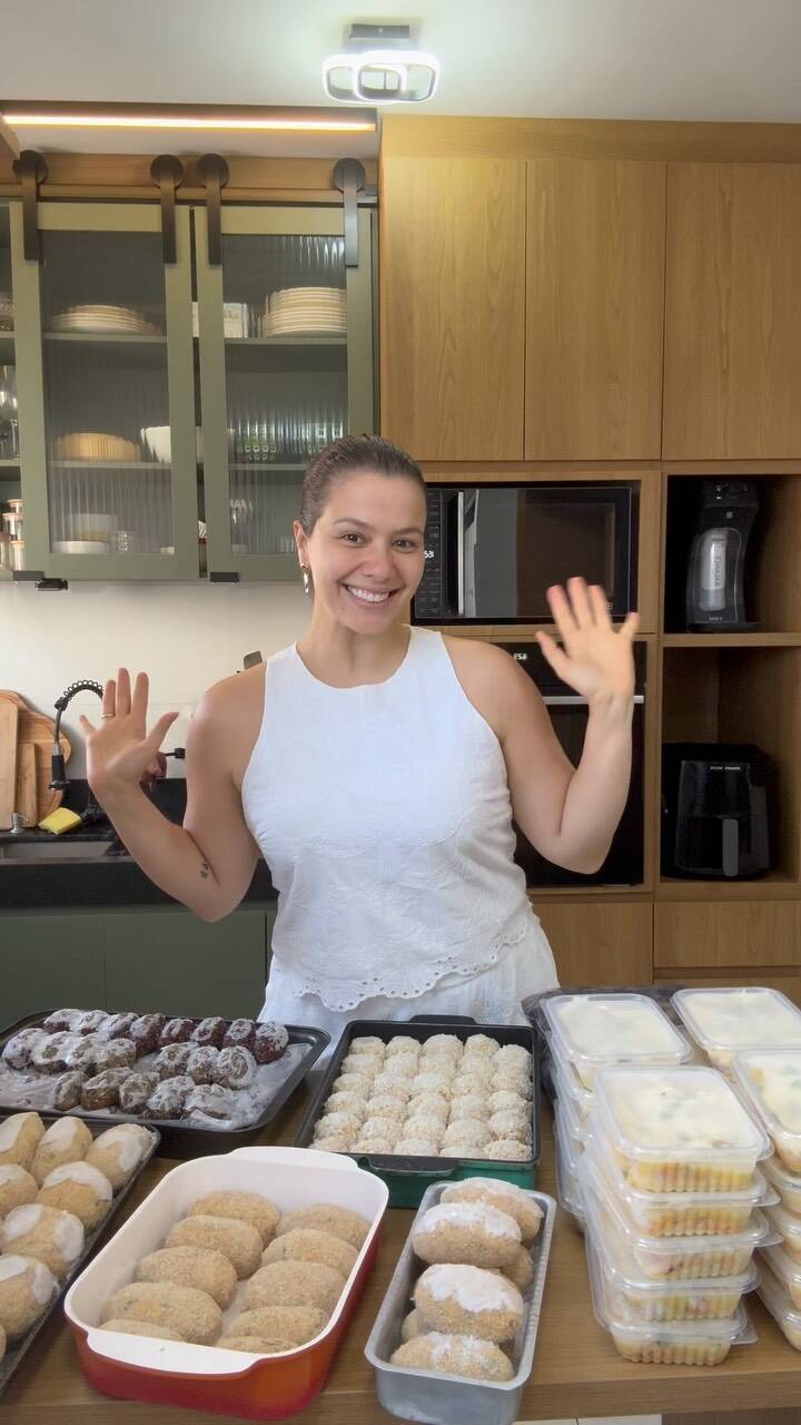 Foto de la receta Snacks proteicos sin harina en freidora de aire
