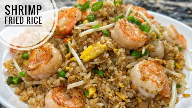 Easy and Quick Shrimp Fried Rice Recipe recipe thumbnail