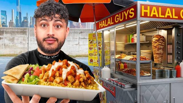 NYC Halal Chicken and Rice Platter recipe thumbnail