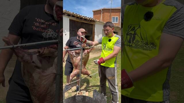 Foto de la receta Cordero a la estaca con unas 6 horas de elaboración