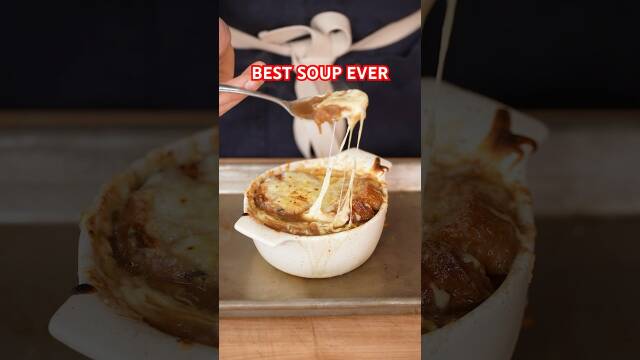 The Best French Onion Soup recipe thumbnail