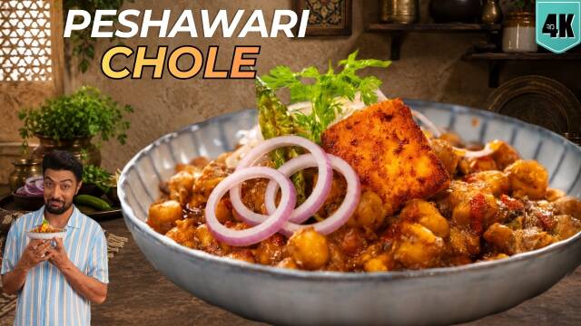 Ultimate Chole Recipe Peshawari Chole Paneer Chef Ranveer Brar recipe thumbnail