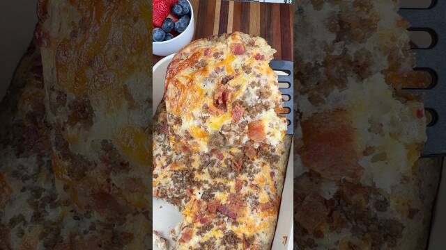McGriddle Breakfast Casserole recipe thumbnail
