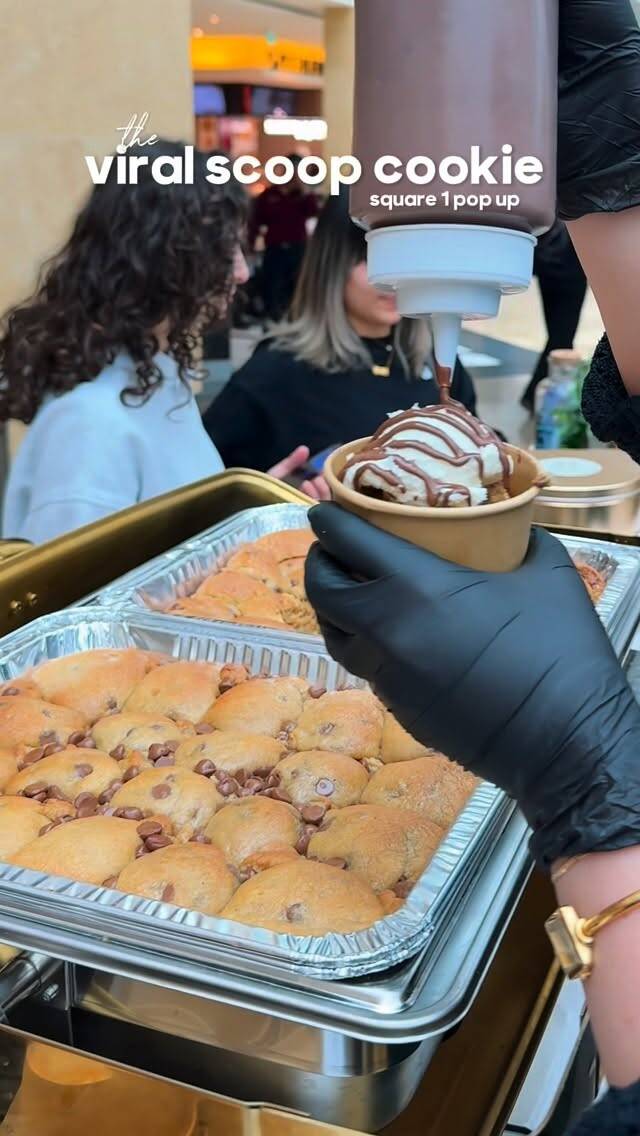Foto de la receta Viral Scoop Cookie Square for Mother's Day