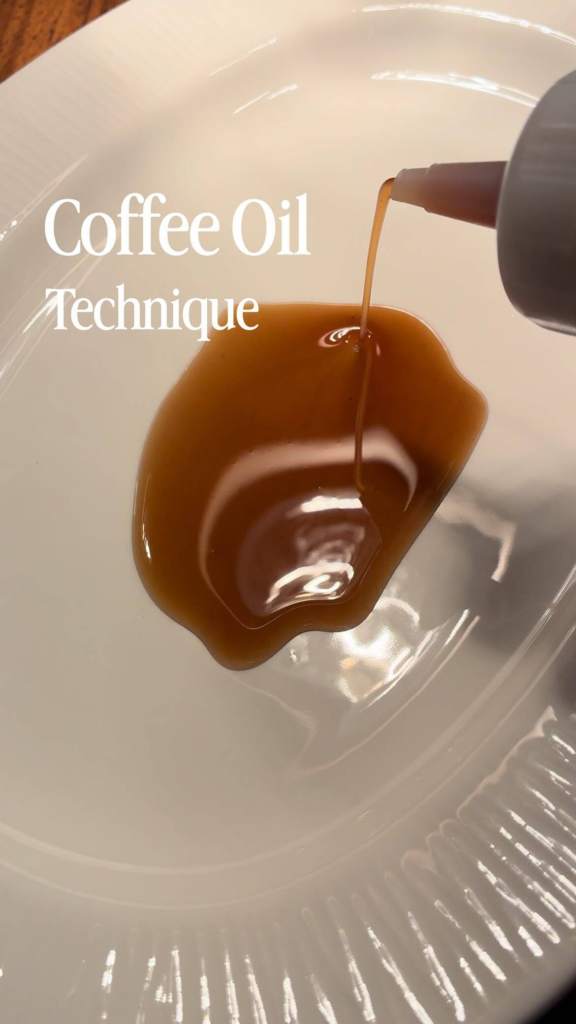 Sous Vide Coffee-Infused Oil with Vanilla recipe thumbnail
