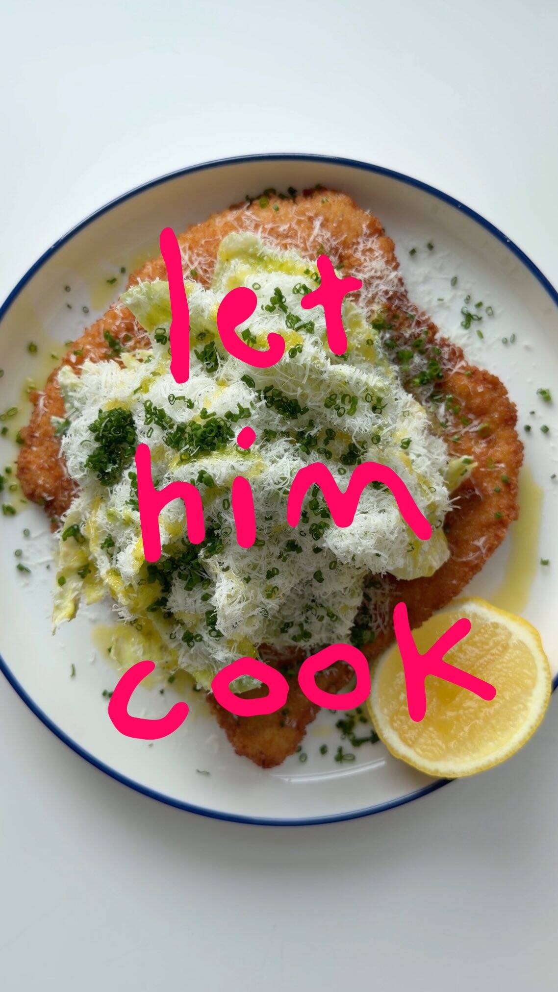 Chicken Milanese with Caesar Salad and Parmesan recipe thumbnail