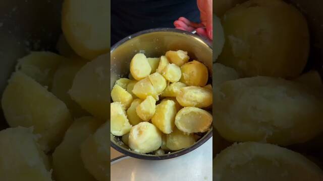 Crispy Roast Potatoes with Rosemary Herb Salt recipe thumbnail