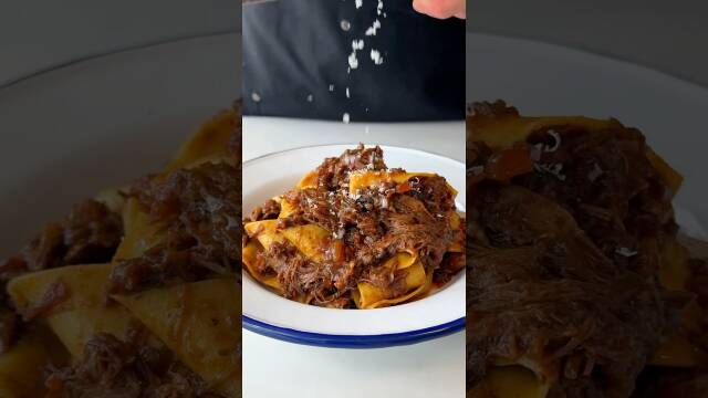 Beef Short Rib Ragu with Pappardelle recipe thumbnail