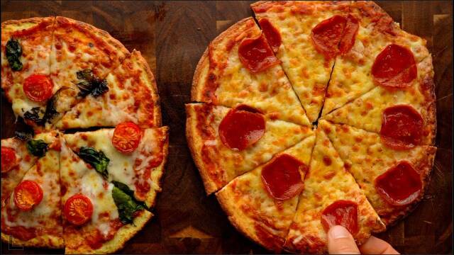 Low Carb Protein Pizza with Coconut Flour Crust recipe thumbnail