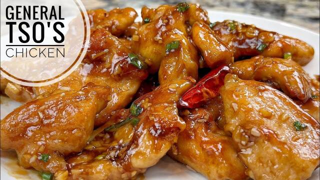General Tso’s Chicken Stir Fry recipe thumbnail