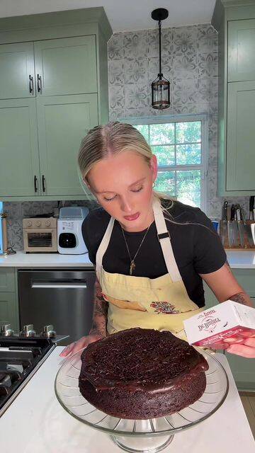 Chocolate Olive Oil Cake with Chocolate Icing recipe thumbnail