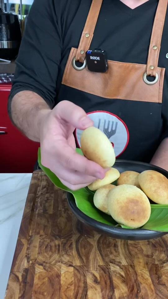 Foto de la receta Almohábanas Dulces y Quesudas: Fácil Receta en Freidora de Aire y Horno