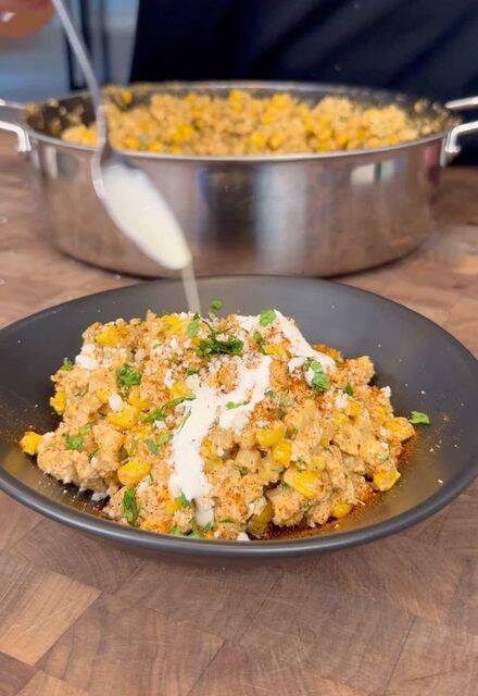 Street Corn Chicken Pasta recipe thumbnail