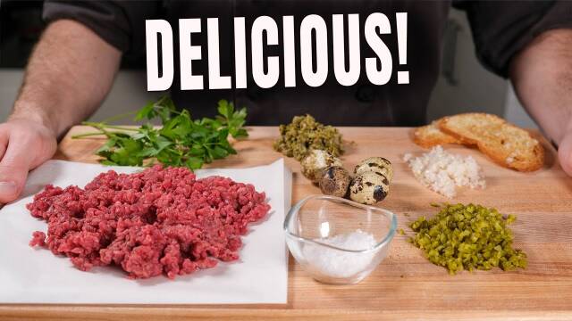 Classic Beef Tartare with Tips and Tricks recipe thumbnail