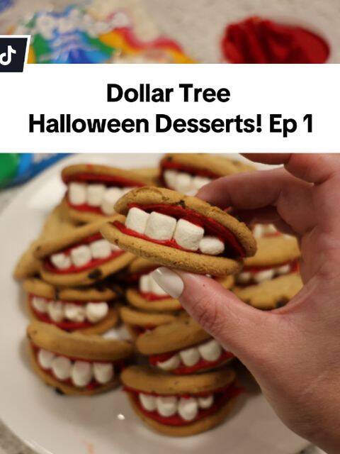 Monster Mouth Cookies Halloween Treat recipe thumbnail