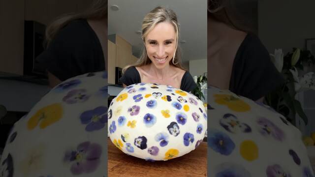 Floral Bagels with Honey Cream Cheese recipe thumbnail