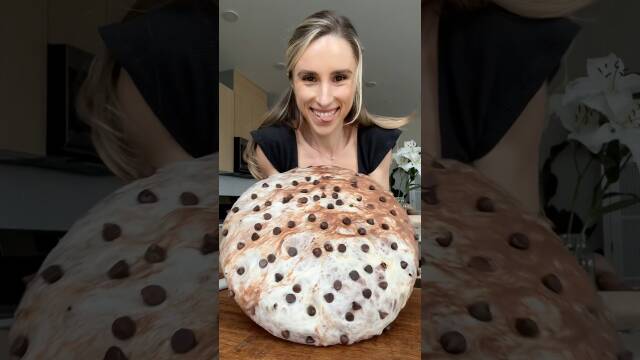 Chocolate Marbled Sourdough with Whipped Chocolate Brown Butter recipe thumbnail
